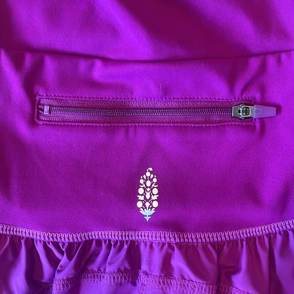 Free people movement purple pink romper used twice - Picture 3 of 4